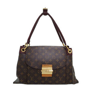 Louis Vuitton Monogram Leather Brown Olympe Tote Bag